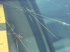 Car windshields were broken at a local dealership in Sherwood (Pulaski County).