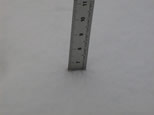snow measurement of 6.5 inches