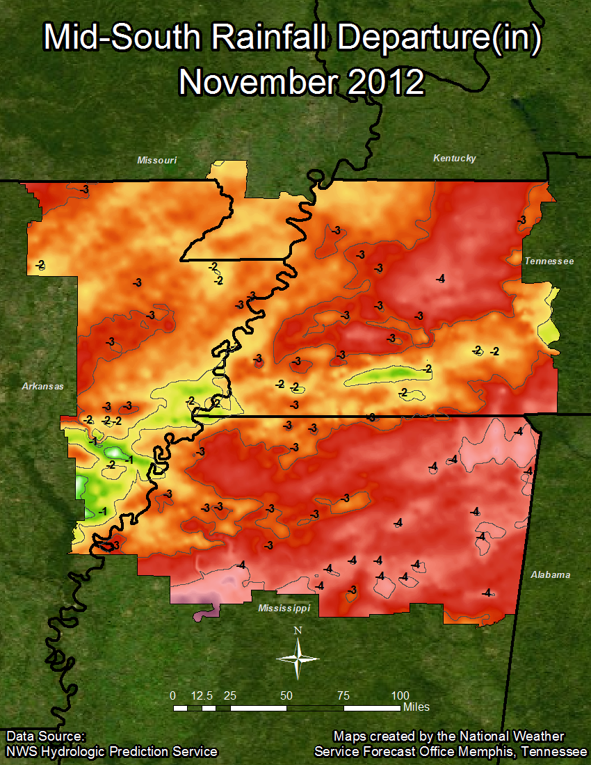 November 2012 Climate Summary