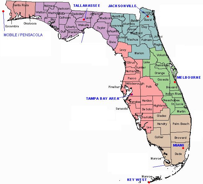 Map Of South Florida Zip Codes