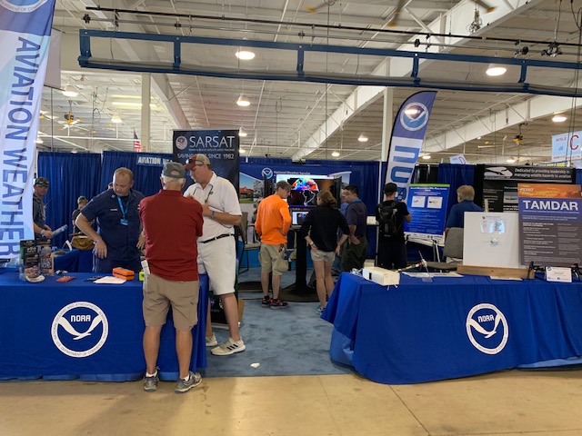 NWS Booth at EAA