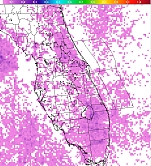 Climo Lightning Density 8am to 2pm