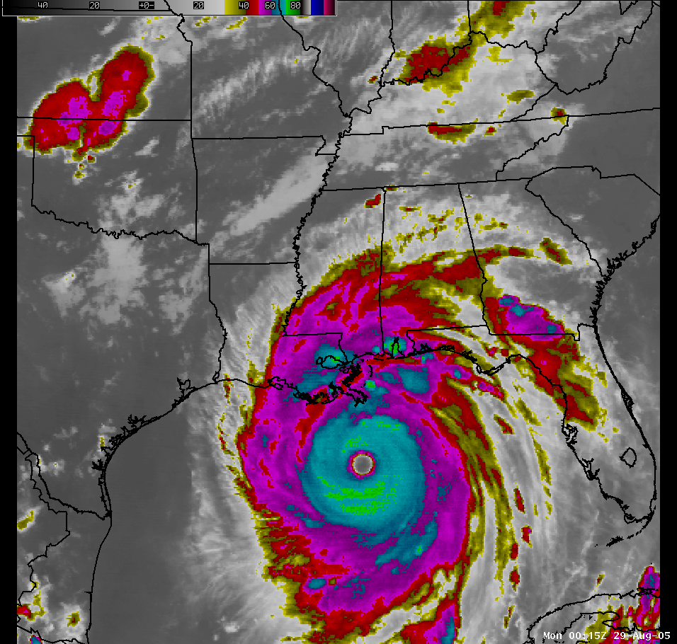Hurricane Katrina Eye