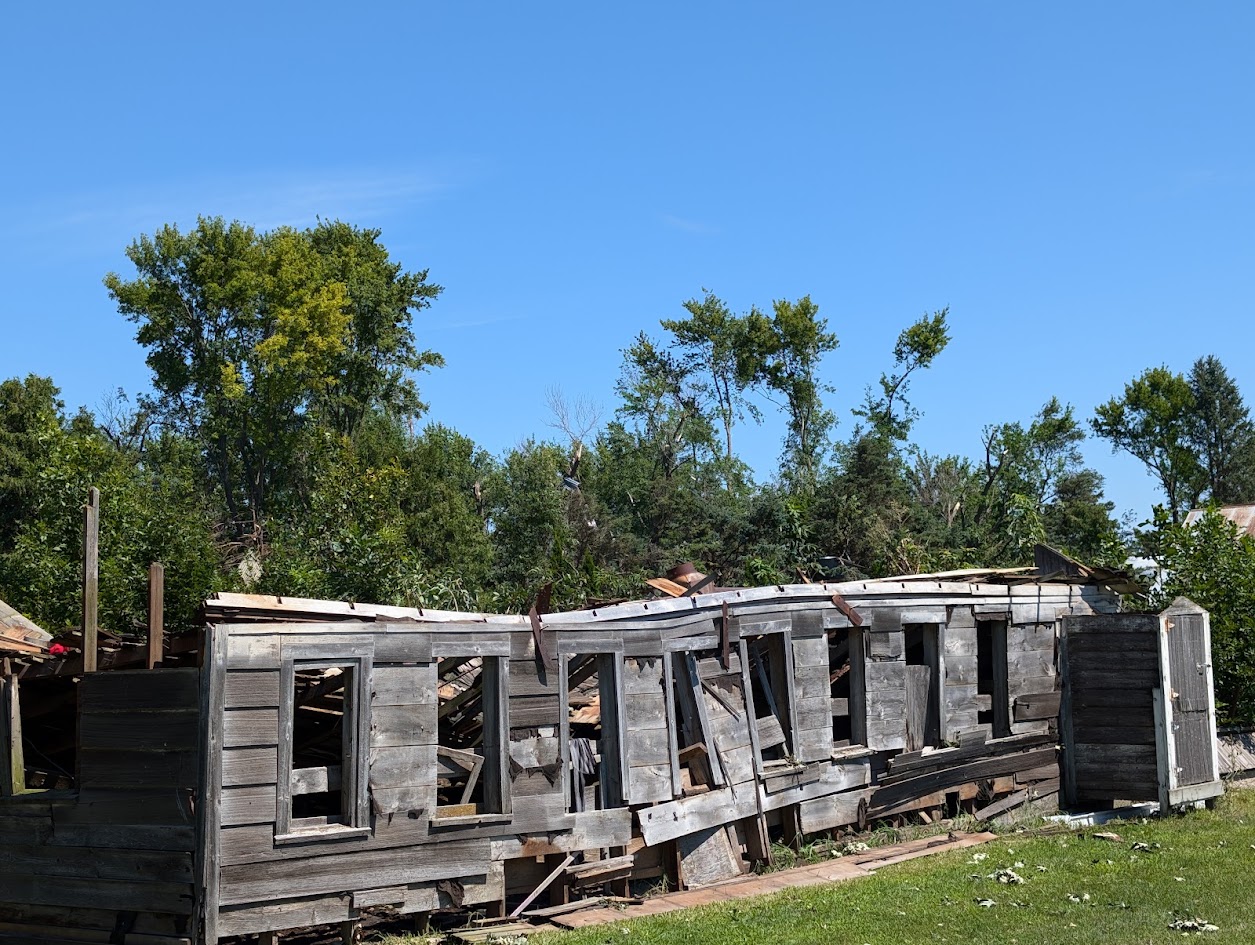 Damage near Emmons Minnesota