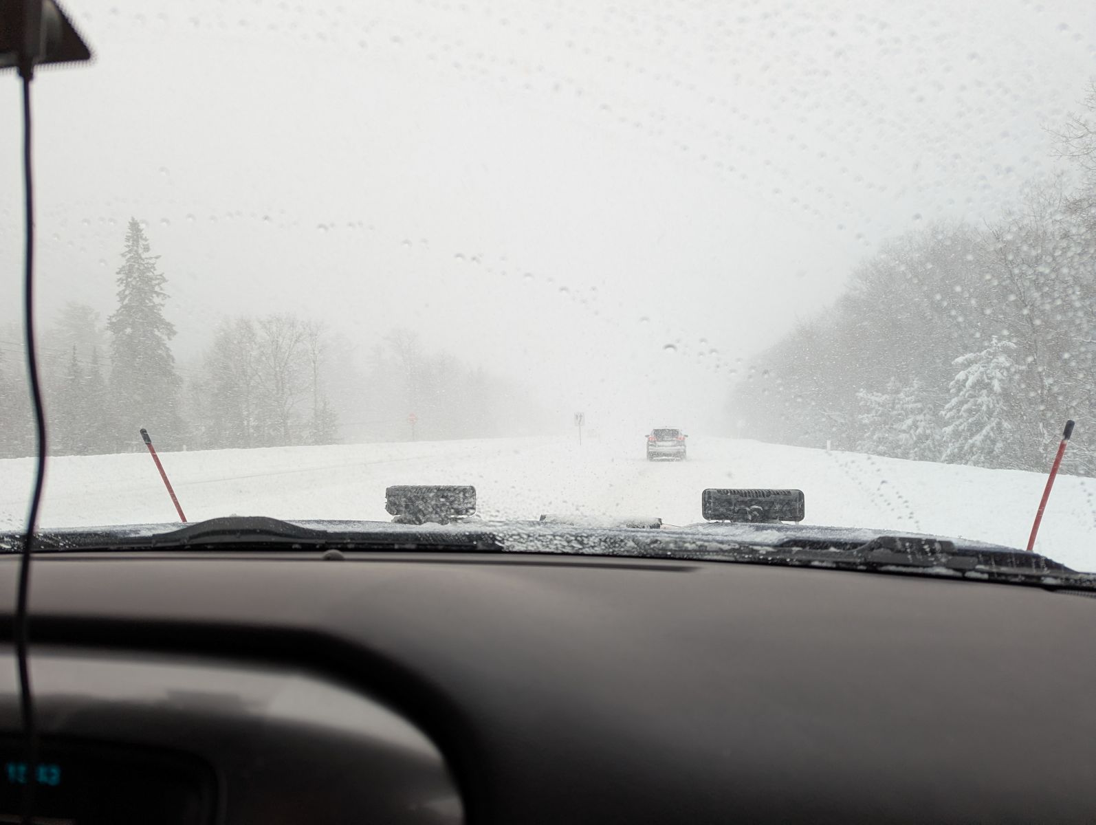 Snowy road