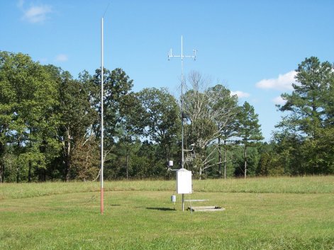 View of the Bledsoe RAWS site looking east