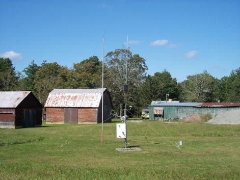 View of the Bledsoe RAWS site looking north