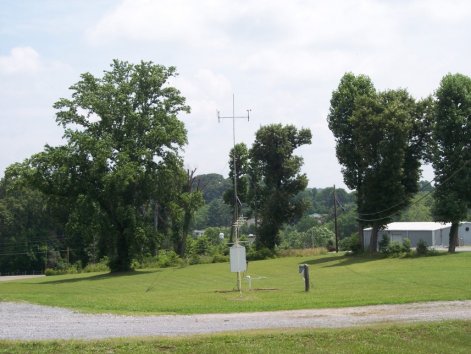 View of the Hamblen RAWS site looking east