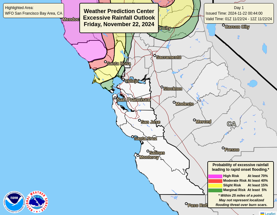 Excessive Rainfall Outlook