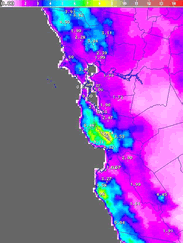 24hr rainfall