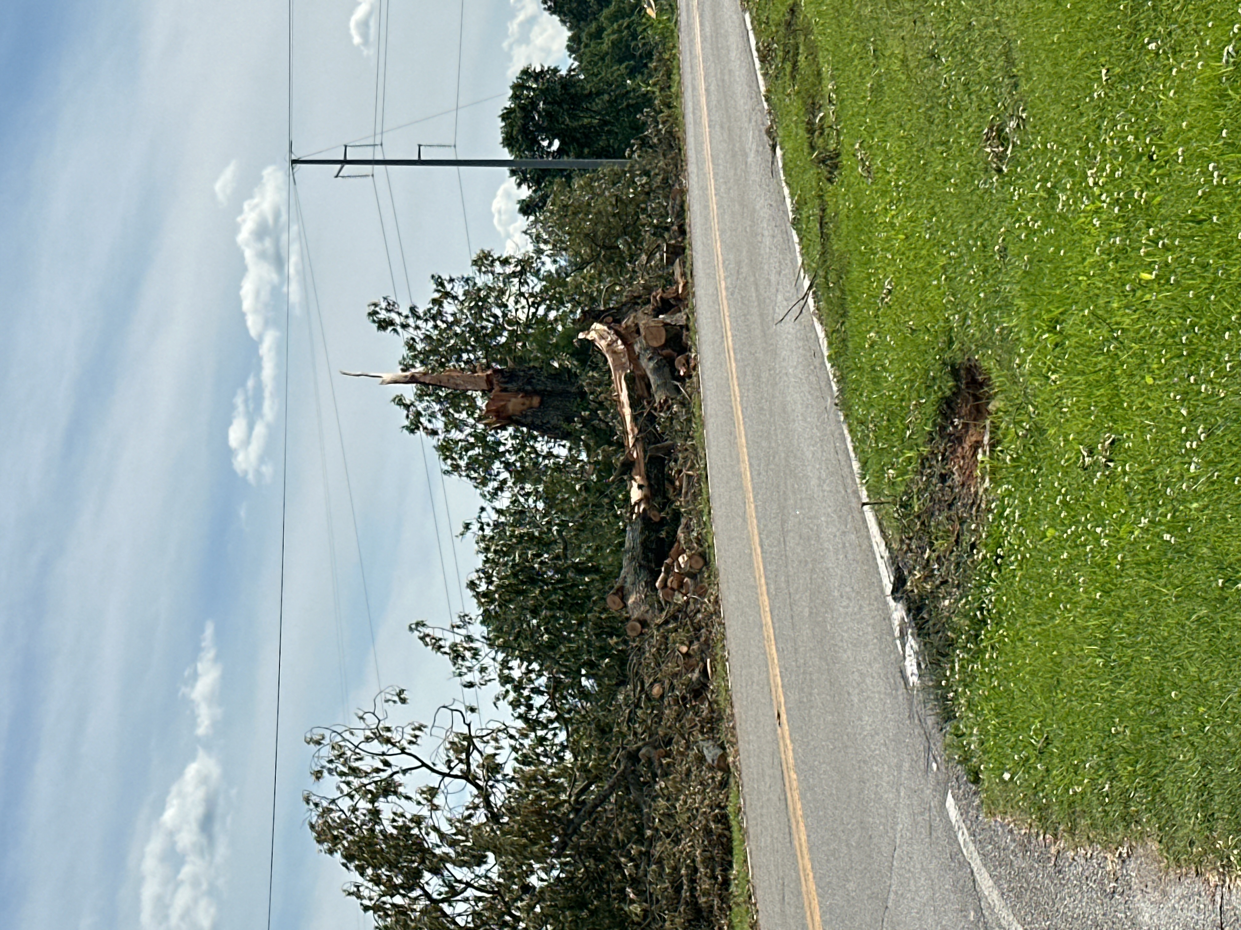 Mitchellville wind damage