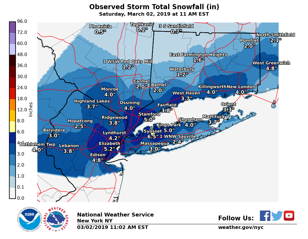 March 2 3rd Light Snow