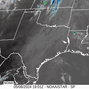 Regional Cloud Top Infrared Satellite Loop from 2:01 pm CDT on May 6, 2024 to 2:01 am CDT on May 7, 2024