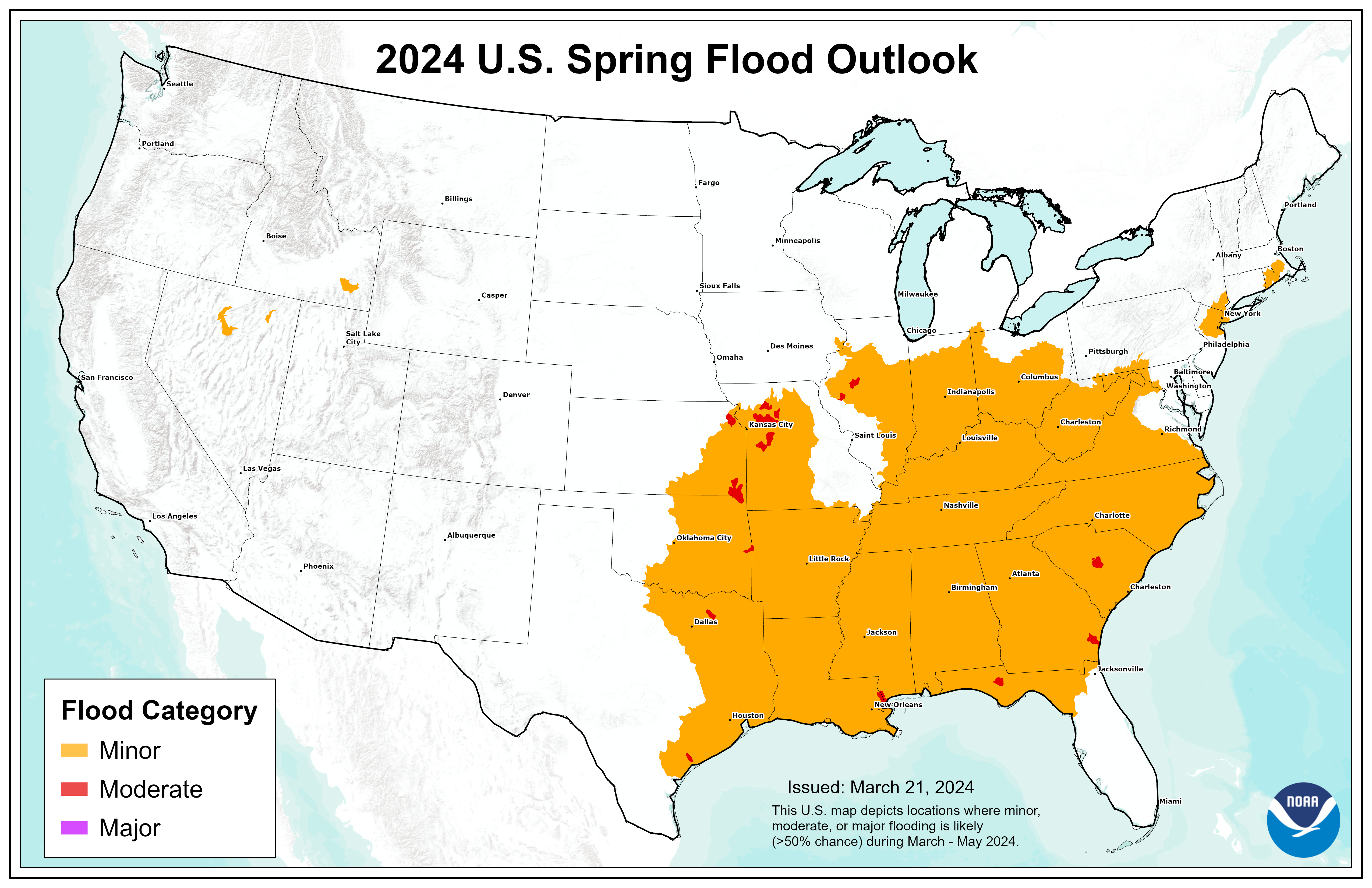 2024 National Spring Flood Risk