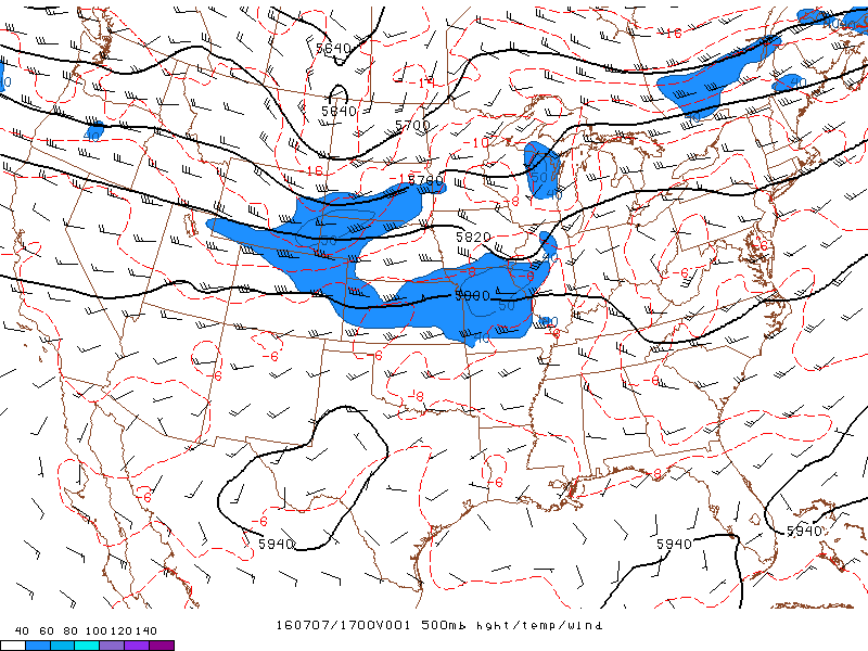 500 mb map