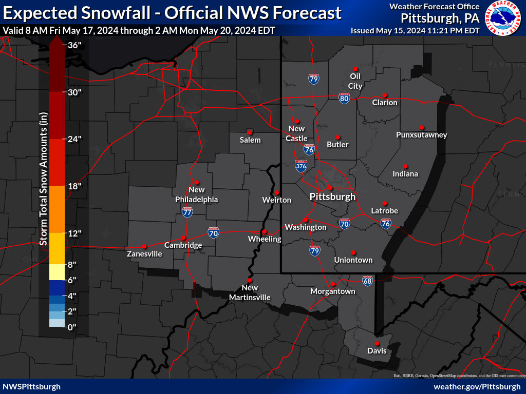 Snow and Ice Potential Forecasts
