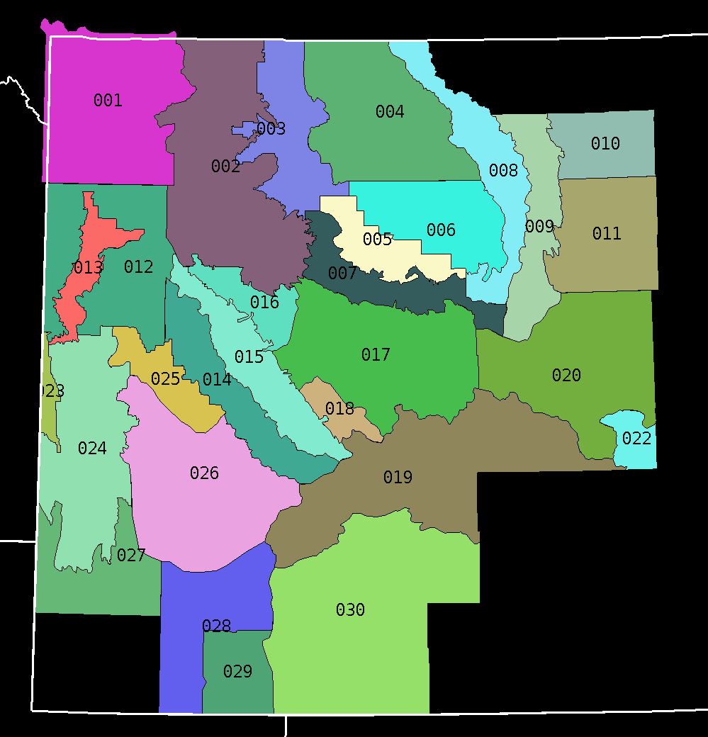 WFO RIW forecast zones