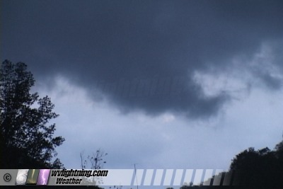 Possible funnel cloud south of Madison, WV