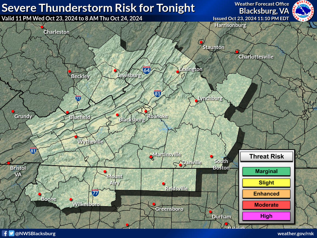 NWS Enhanced Hazardous Weather Outlook