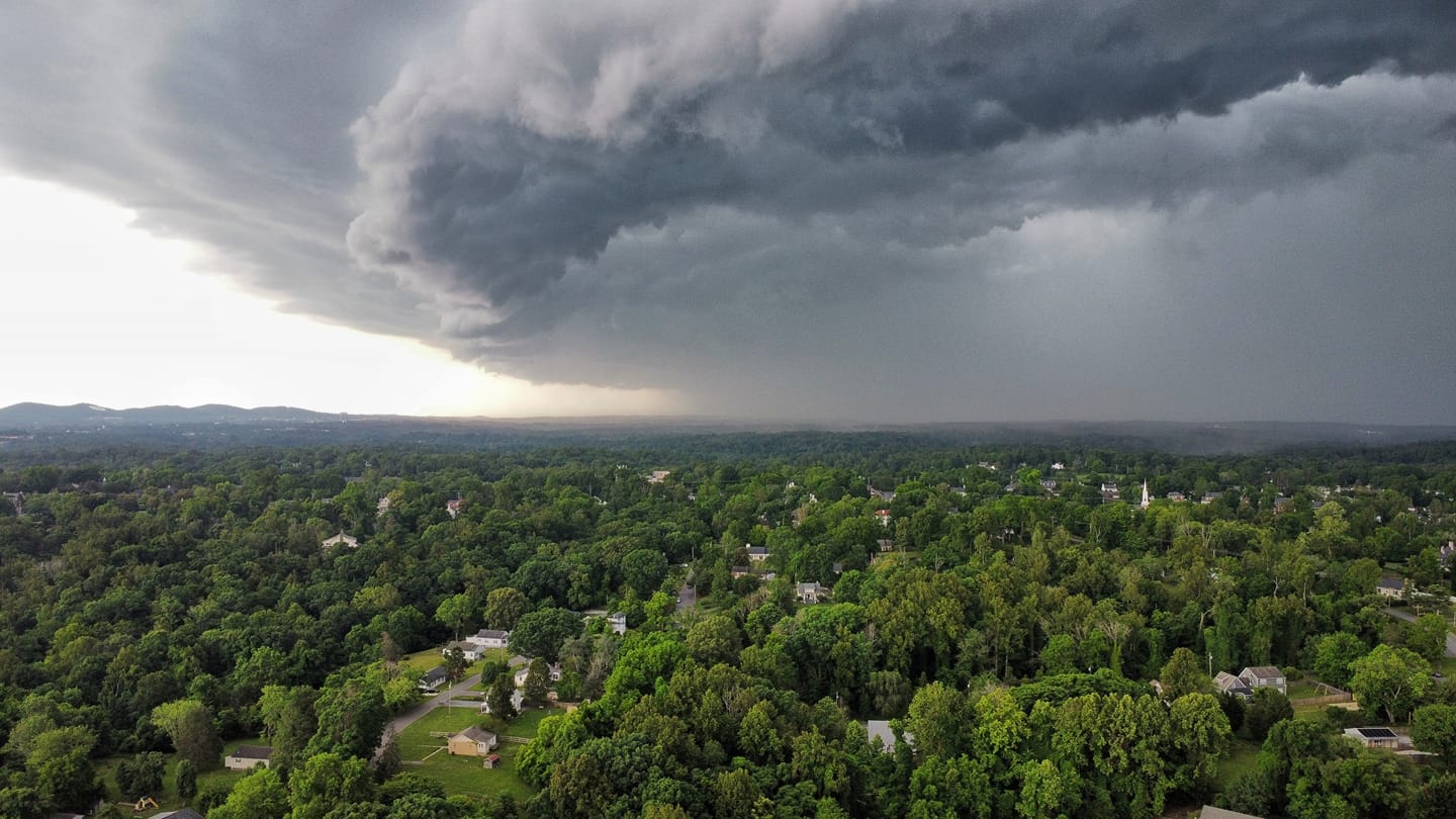 Storm over Boonsboro, VA