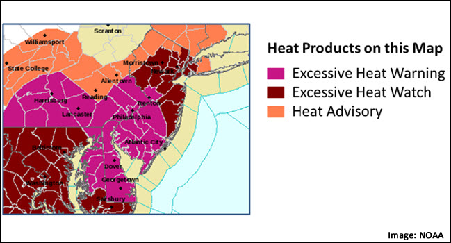 Heat Watch Vs Warning