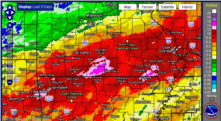 Rainfall Map