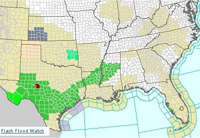 Flash Flood Watches that were issued