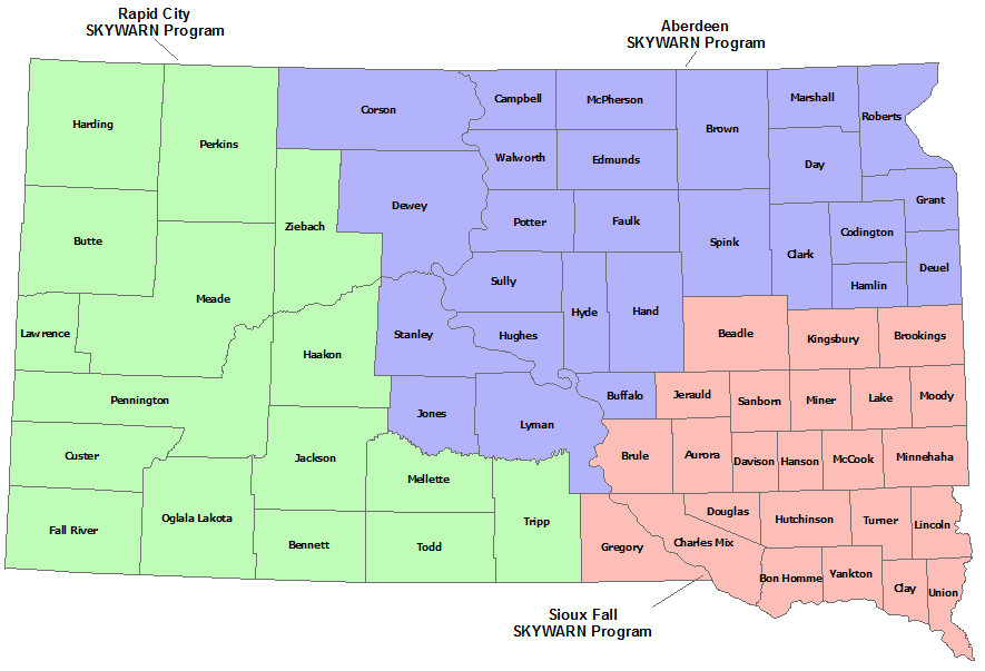 South Dakota NWS SKYWARNÂ® Program