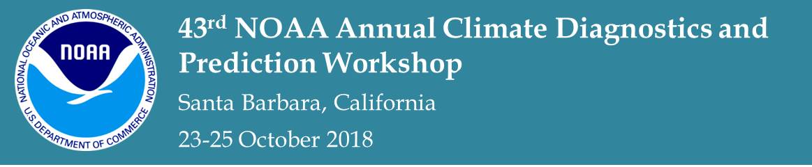 43rd NOAA Annual Climate Diagnostics and Prediction Workshop