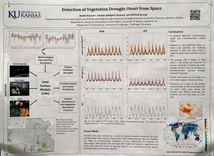 Detection of vegetation drought onset from space  by Atefeh Hosseini, Arsalan Zolfaghari Shahrak, Wilfried Konrad, University of Kansas, Lawrence, KS; University of Tuebingen, Tuebingen, Germany