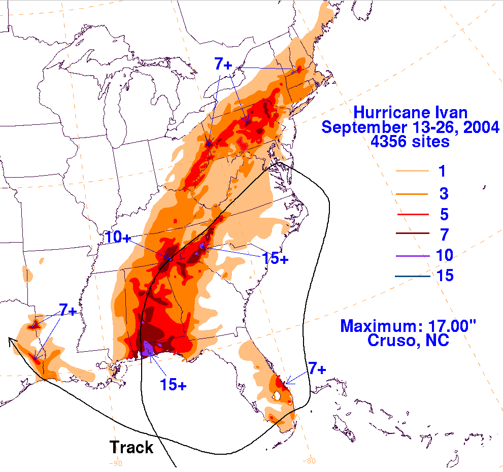 WPC Rainfall Analysis