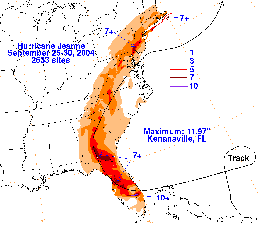 WPC Rainfall Analysis