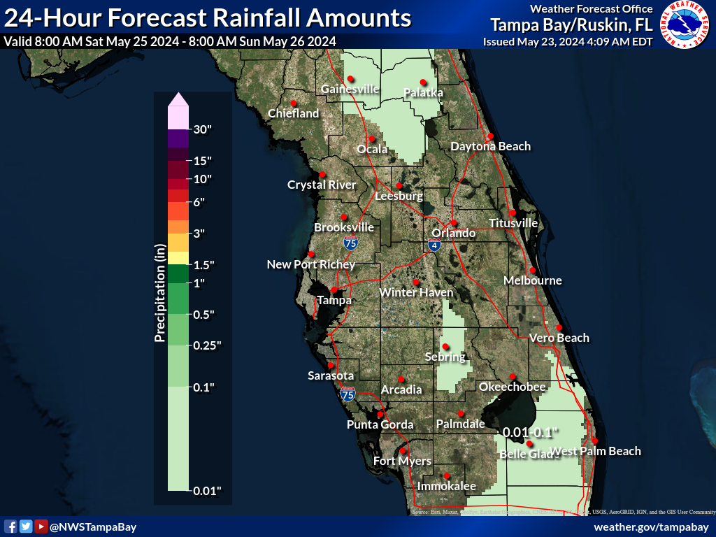 Expected Rainfall for Day 3