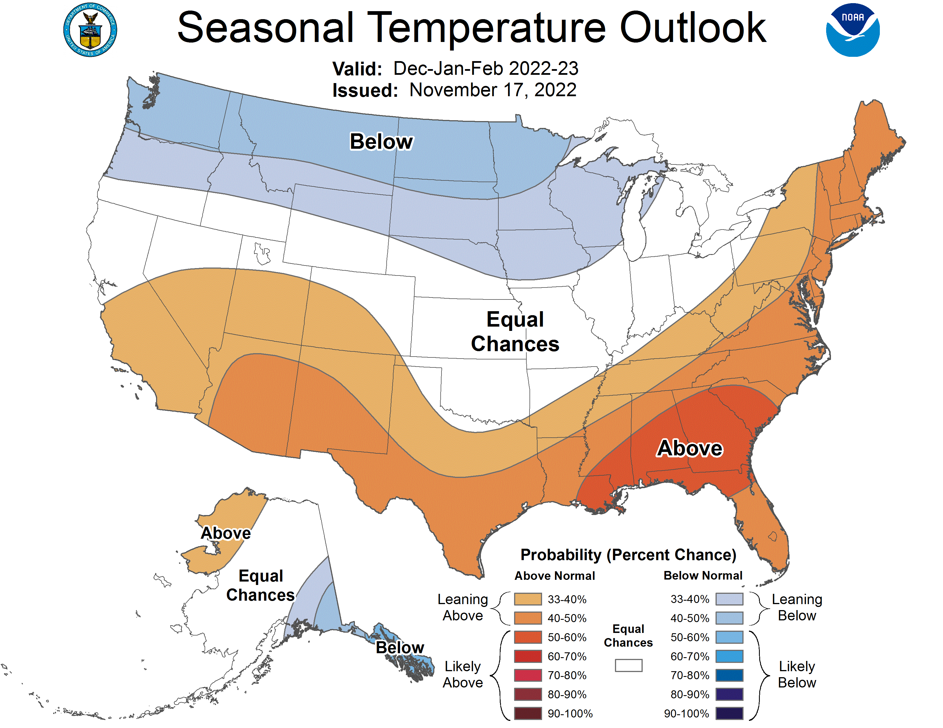 2022-2023 Winter Weather Outlook, Weather