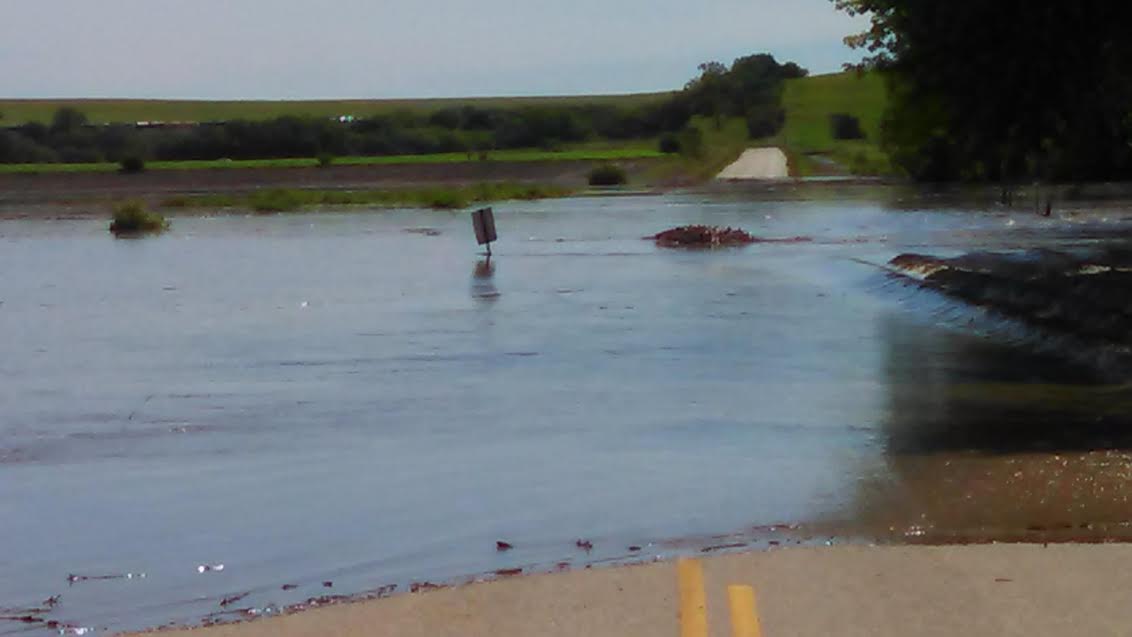 The Vermillion Creek in southeast Pottawatomie CO