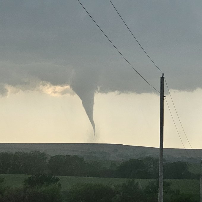 Picture of a tornado courtesy of Hunter Hurley