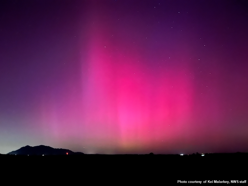 Northern Lights picture from Kei Malarkey from May 10th