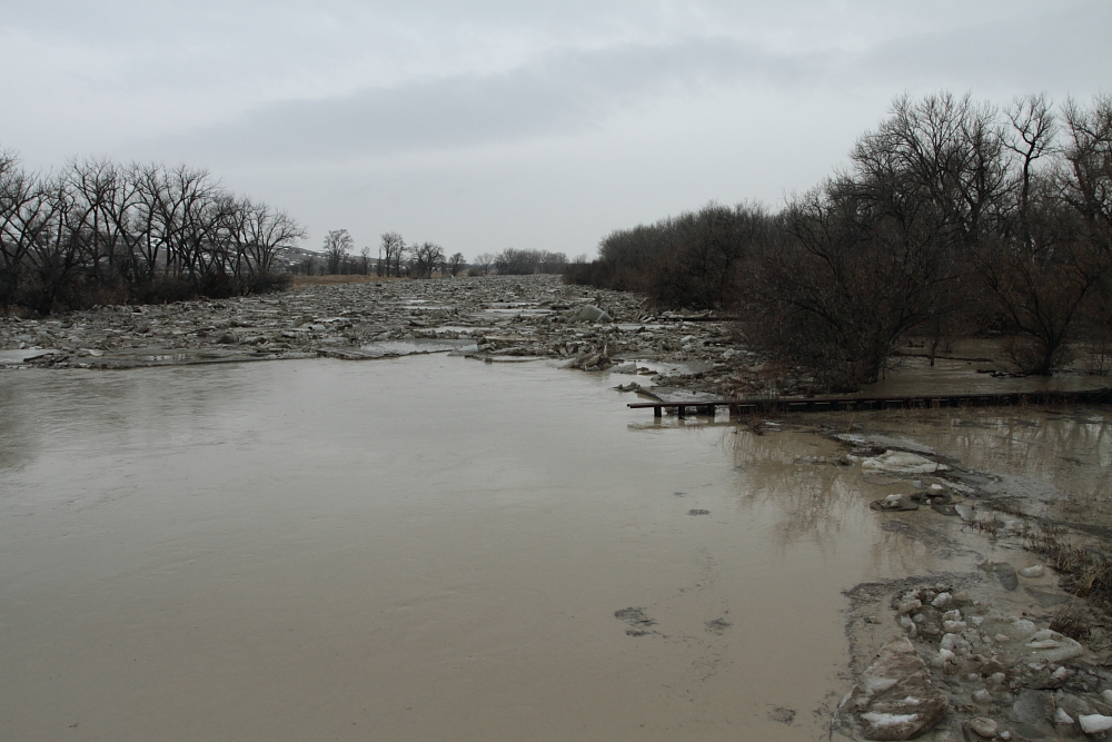 White River near Highway 83