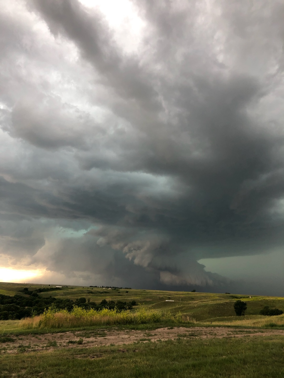 Photo of Allen tornadic storm