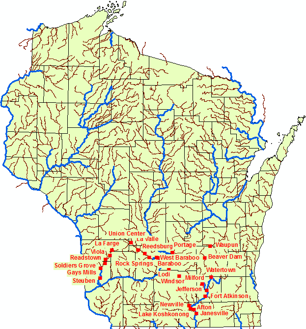 Wisconsin High Water Mark Signs