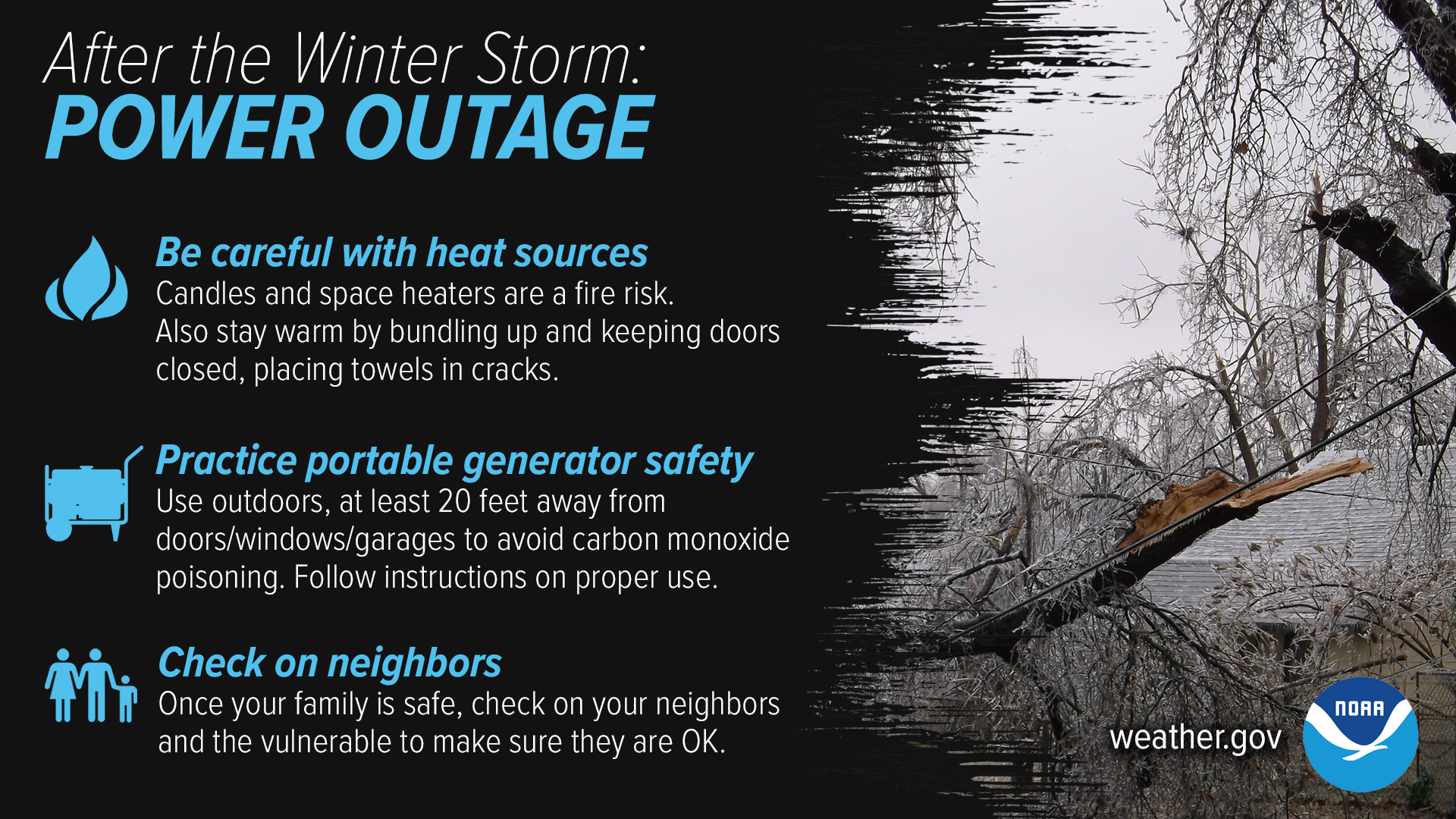 How to Stay Warm and Safe When the Power Goes Out